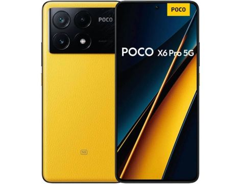 Smartfon POCO X6 Pro 5G 12/512GB Żółty